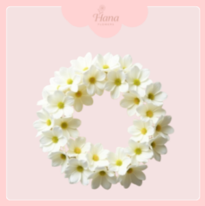Vòng hoa baby trắng tinh khôi Vòng hoa baby trắng tinh khôi