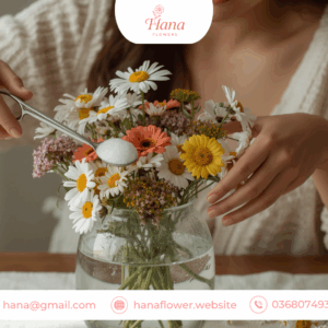 Mẹo giữ hoa cúc Tana tươi lâu