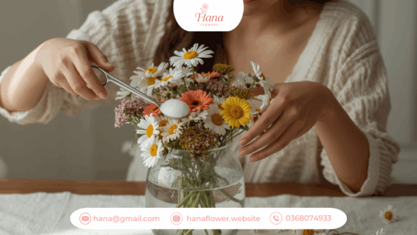 Mẹo giữ hoa cúc Tana tươi lâu