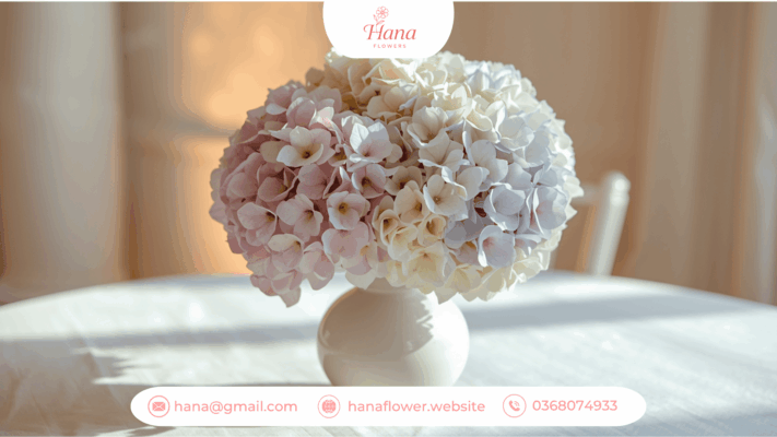 Bó hoa hồng pastel cho sự kiện
