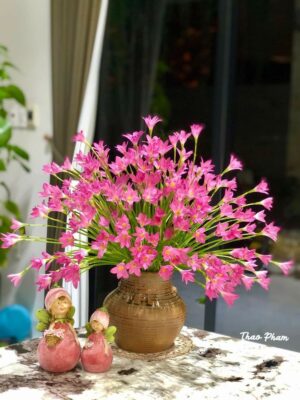 Hoa giả hay hoa thật đắt hơn Hoa giả hay hoa thật đắt hơn