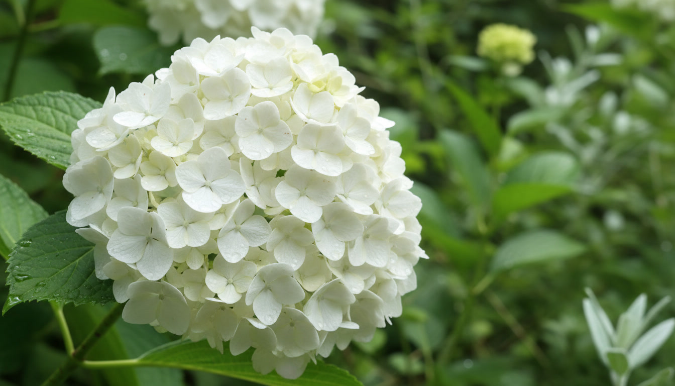 Hoa cẩm tú cầu trắng có ý nghĩa gì ? Hoa cẩm tú cầu trắng